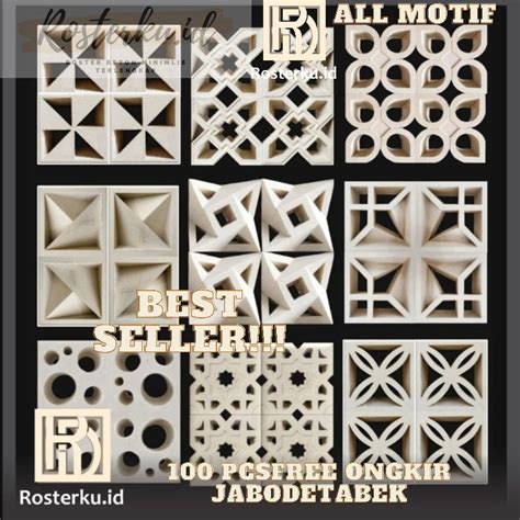 Jual Roster Beton Minimalis All Motif Shopee Indonesia