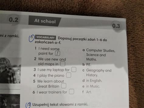 Prosz Na Teraz Zadanie Pierwsze Drugie I Trzecie Ze Strony J Zyk