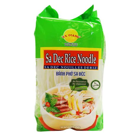 Sa Giang Sa Dec Rice Noodles 5mm 20x400g Velkommen