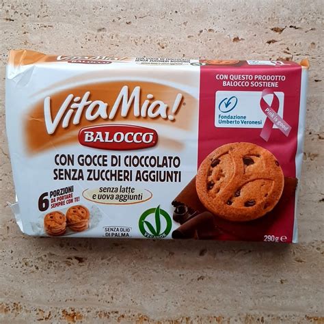 Balocco Vita Mia Con Gocce Di Cioccolato Senza Zuccheri Aggiunti Review