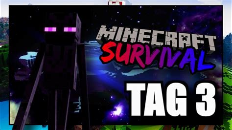 Wir Beginnen Den Bau Der Enderman Farm Minecraft Survival Tag