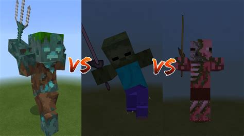 Drowned Titan Vs The Zombie Titan Vs The Zombie Pigman Titan In