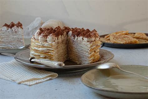 Gâteau Crêpes Tiramisu Casserole And Chocolat