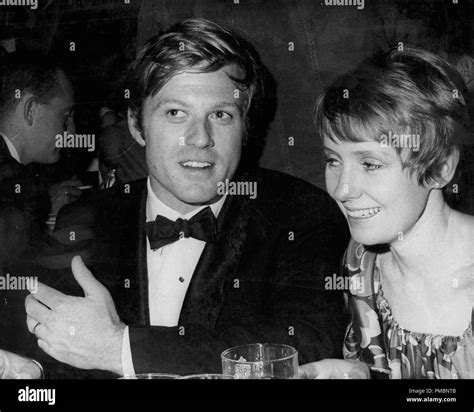 Robert Redford and his wife circa 1968 © JRC /The Hollywood Archive ...