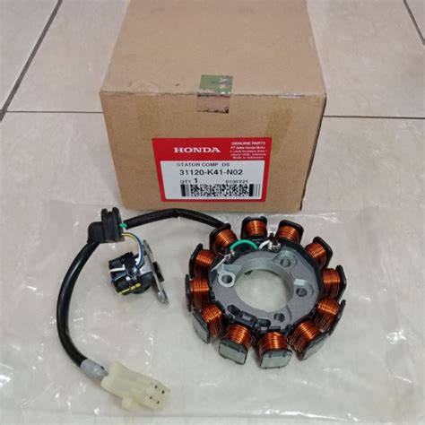 Jual SPULL SPUL STATOR K41 SUPRA X 125 FI BLADE 125 FI NEW INJEK