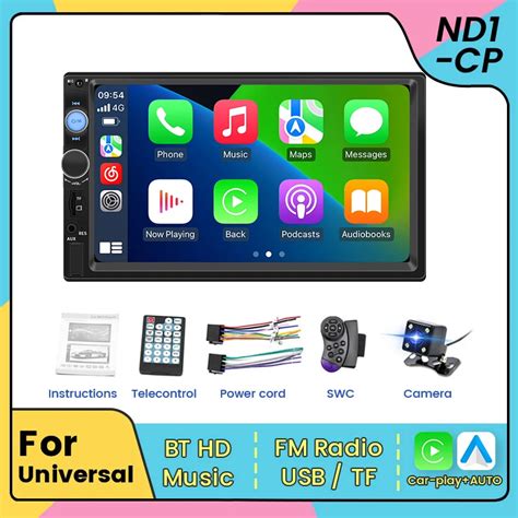 NaviFly R Dio De Carro Universal Carplay Android Auto MP5 Player