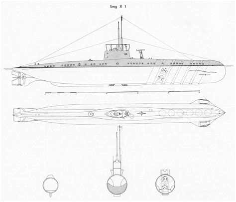 Smg X I Sommergibili D Italia Betasom Xi Gruppo