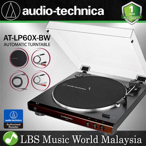 Audio Technica At Lp X Bw Fully Automatic Usb Belt Drive Stereo