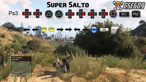 Trucos Comandos Super Salto Y Gravedad Lunar Gta V Grand Theft Auto