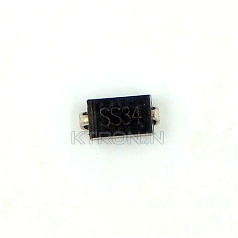 Buy SS34 3A 40V Schottky Diode - SMA (DO214-AC) - KTRON India