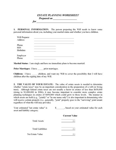 Fillable Estate Forms Printable Forms Free Online