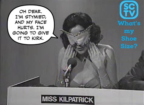 SCTV Catherine O’Hara as “What’s my Line?” panellist Dorothy Kilgallen ...