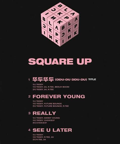 Pop Crave On Twitter Years Ago Today Blackpink Released Square Up