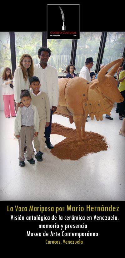 Mario Hernández presenta La Vaca Mariposa Caracas Venezuela Correo