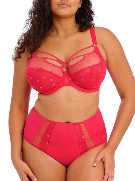 Soutien Gorge Grande Taille Avec La Ages Et Coeurs Sachi Rose Kiabi