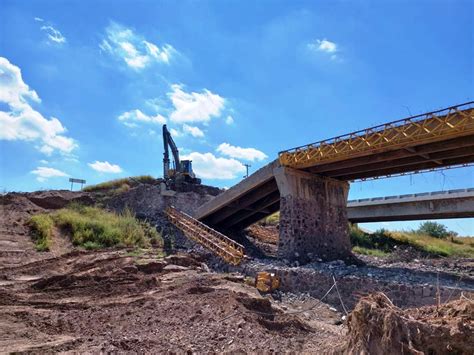 Invierte Estado Mdp En Construcci N Del Puente Sobre El R O Parral