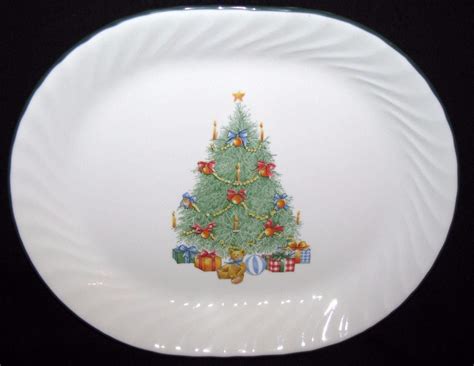 Corelle HOLIDAY MAGIC Oval Serving Platter Christmas Tree in | Etsy ...