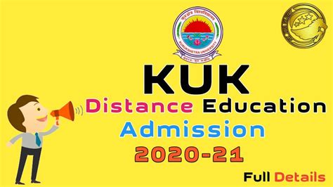 Kuk Distance Education Admission Kuk Dde Ug And Pg Admission