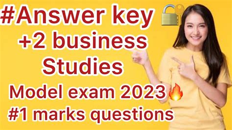 💯💥ഇതാ പിടിച്ചോanswers🔥😎 2 Business Studies Model Exam 2023 I Marks