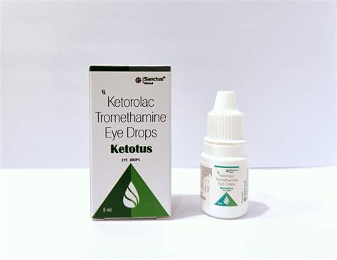 Ketorolac Tromethamine Eye Drop 10ml At Rs 60 Piece In Baddi Id 2851925027462