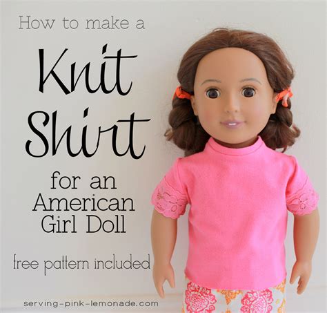 Doll Shirt How To Sew A Piece Of Doll Clothing Sewing On Cut