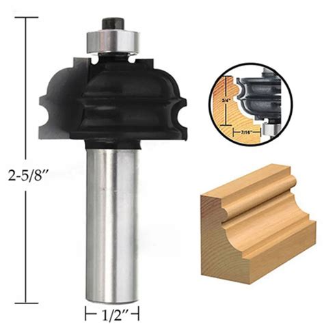 1Pc 45 Degree Lock Miter Router Bit Shank Milling Cutter Router Bit ...