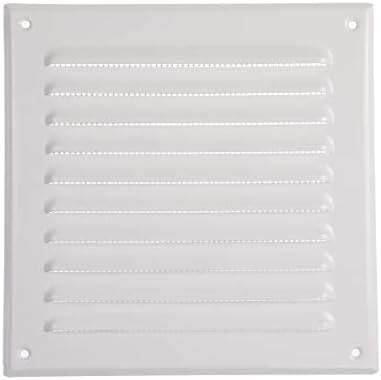 Vent Systems X Mm X Inch White Metal Vent Cover