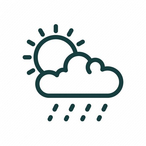 Cloud Cloudy Nature Signs Sun Sunny Weather Icon Download On