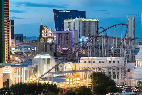 The Big Apple Coaster The Craziest Attraction In Las Vegas