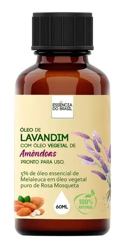 Aceite esencial Essência do Brasil Óleo de Lavandim Amêndoas 60ml