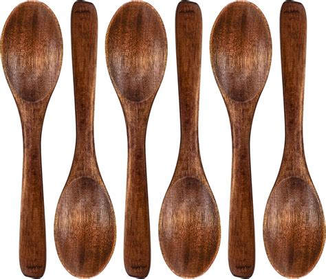 Sevensun Lot De Petites Cuill Res Caf En Bois Pour Cuisiner