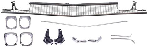 Jegs K Grille Kit Chevy Chevelle El