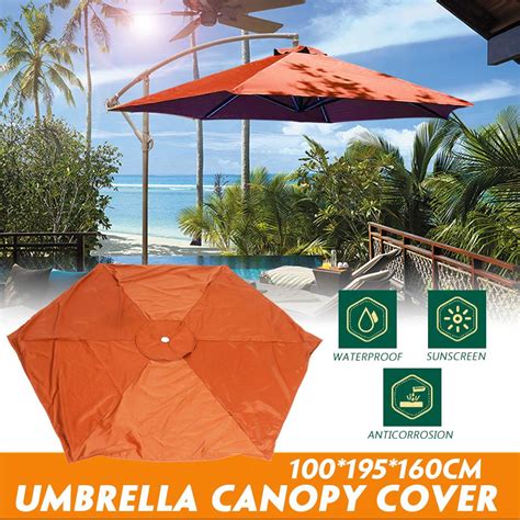 Replacement Fabric For Patio Umbrella Parasols Garden Outdoors Wine Greenbay 2 5m 6 Arms