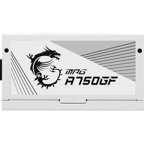Блок питания компьютера MSI MSI MPG A850GF Gold Полный модуль 750W ...