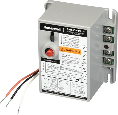 Honeywell Oil Burner Control Wiring Honeywell Burner Control