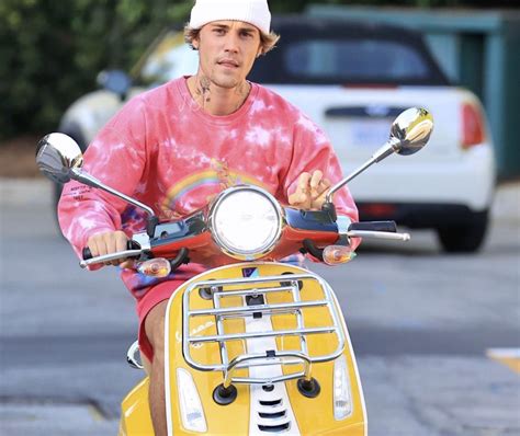 Justin Bieber and Vespa are teaming up for an 'unexpect... | Visordown