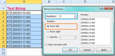 How To Remove Prefix Suffix From Multiple Cells In Excel