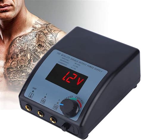 Dual Tattoo Power Supply Tattoo Shop