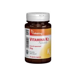 Vitamina K2 Naturala 30 Capsule Vegetale Vitaking