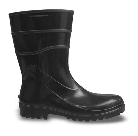 Bota De Pvc Cano M Dio Preta Acqua Flex Ca Bracol Singular Epi