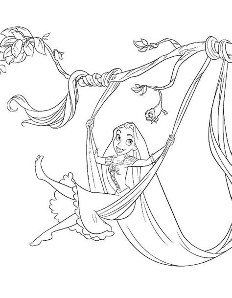 Online Coloring Pages Coloring Pages Rapunzel Tangled Coloring Pages