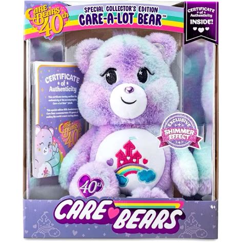 【翔運動】附發票 正版代理 Care Bears 體貼熊40 週年）彩虹熊 生氣熊 希望熊 生日禮物 聖誕禮物 蝦皮購物