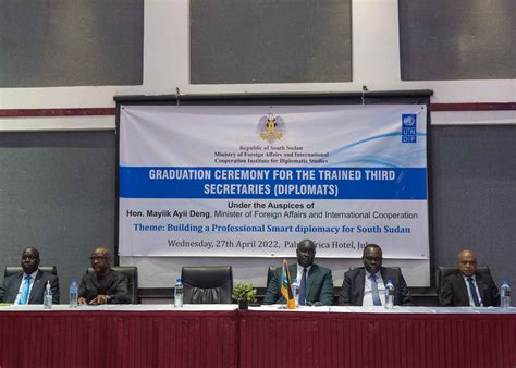 Ministry Of Foreign Affairs And International Cooperation Graduates First Merit Based Recruited