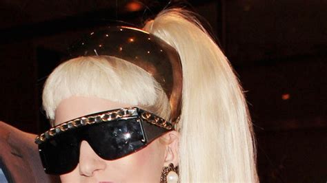 Lady Gaga’s high side ponytail - celebrity hair and hairstyles | Glamour UK