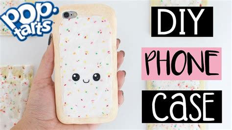 DIY POP-TART PHONE CASE From Scratch! - YouTube