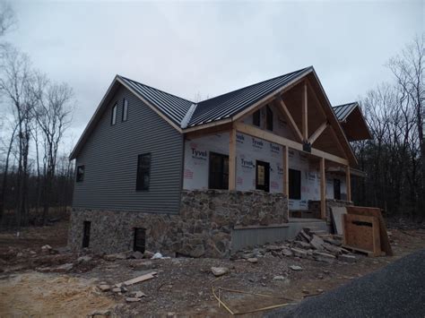 Custom Post And Beam Home Under Construction Part Timberhaven