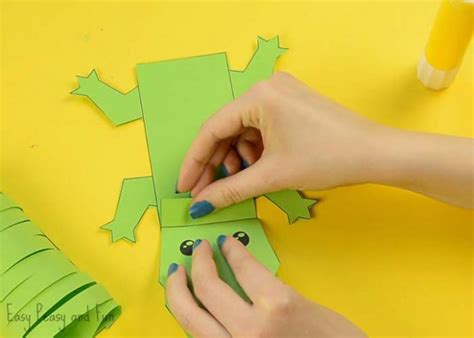 Paper Crocodile Craft Easy Peasy And Fun