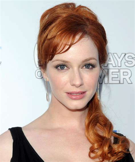 Christina Hendricks Hairstyles And Haircuts Hair Ideas