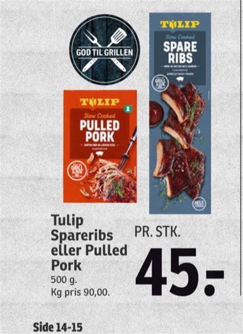 Tulip Spareribs Tilbud Hos Spar