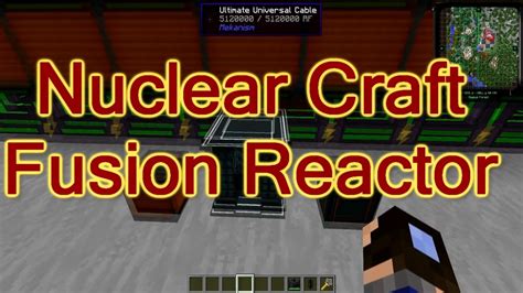 Лаборатория гайдов Nuclear Craft Fusion Reactor Youtube